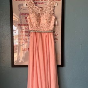 Dancing Queen Pink long dress